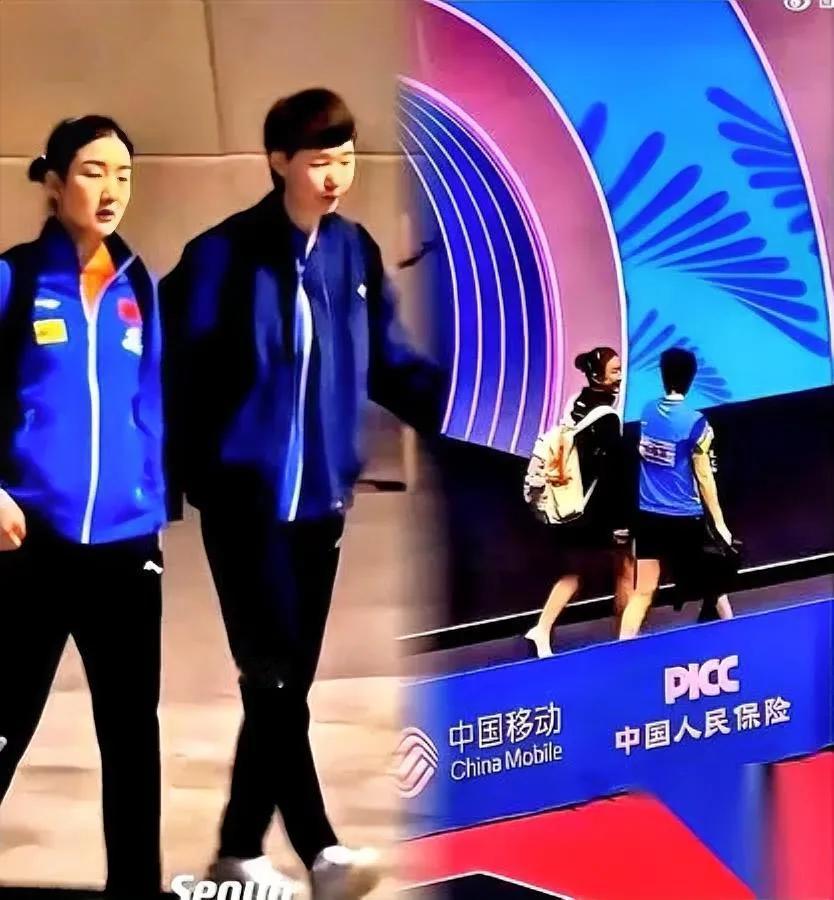 王曼昱赢球后直奔陈梦这一幕让我破防了！你绝对没看懂背后的深意——当镜头扫