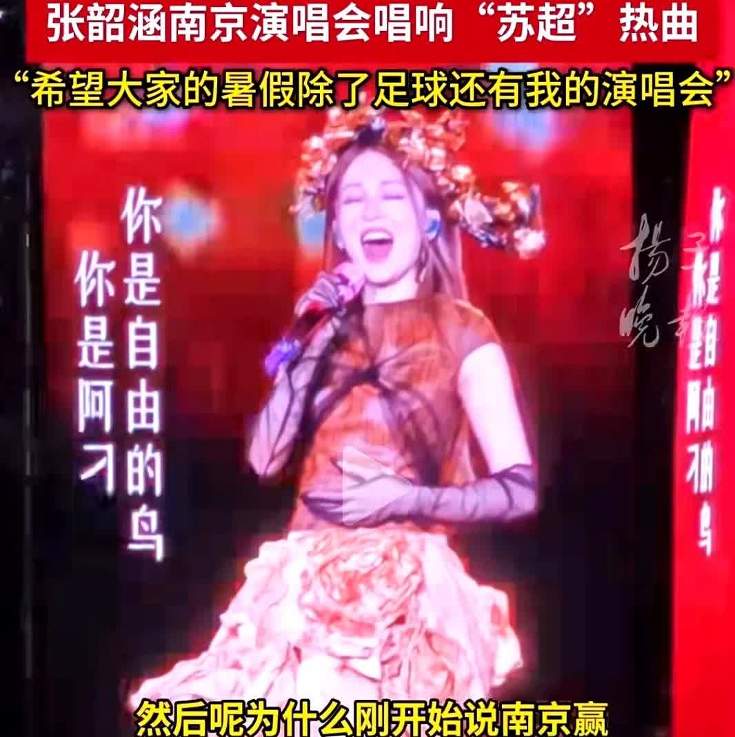 张韶涵南京开演唱会，朋友在里面做安保。说做完一场只有200元。别