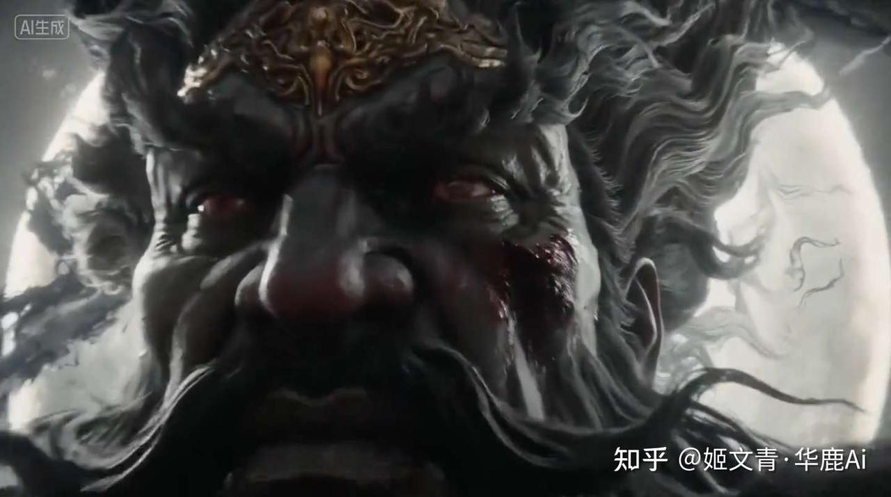 【AI游戏剧提示词】游戏CG类黑神话悟空黑神话钟馗看下面这个例子——提