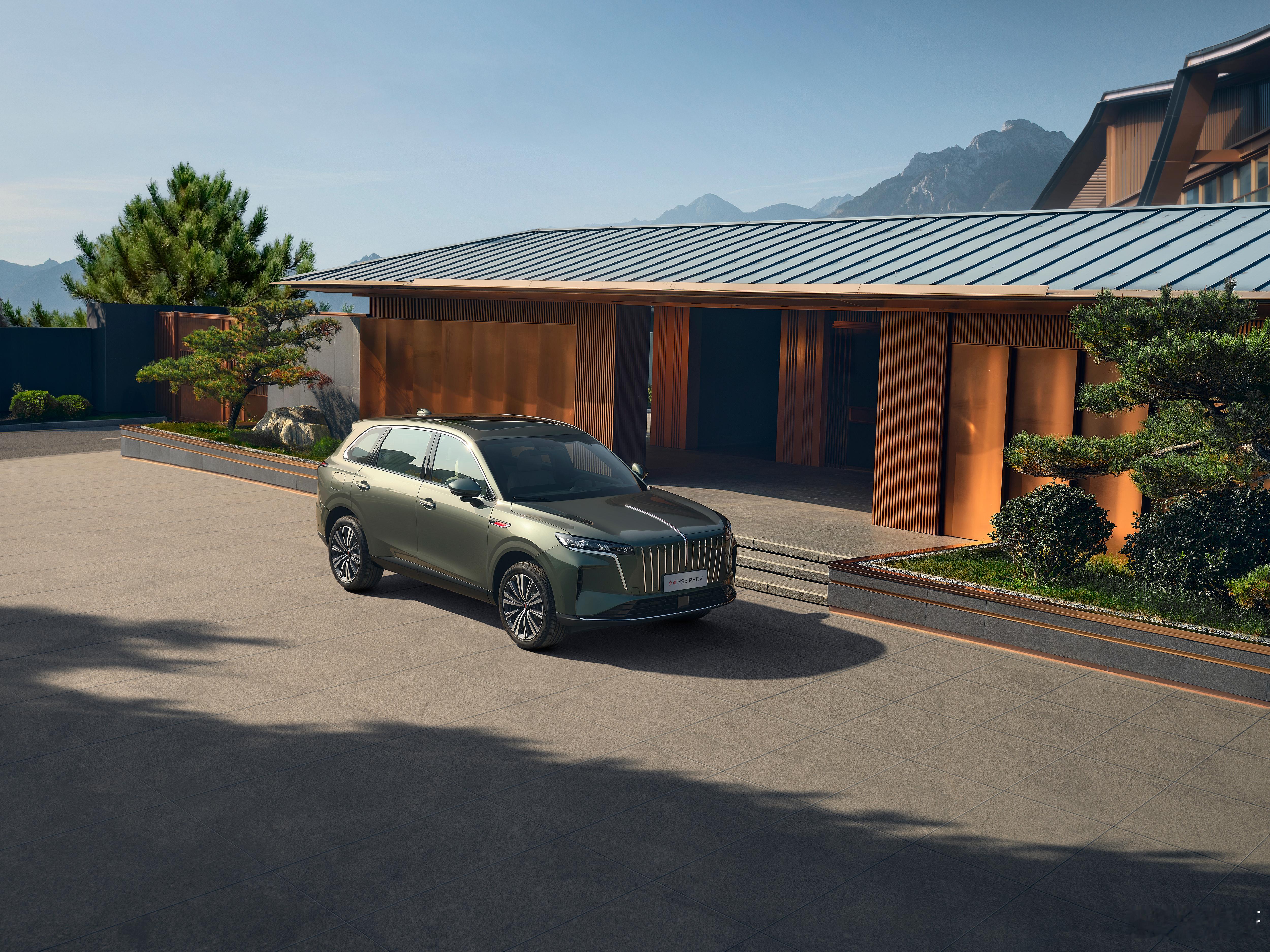 大五座插混SUV界迎来一位不一样的选手！红旗HS6PHEV预售价XX万起！H