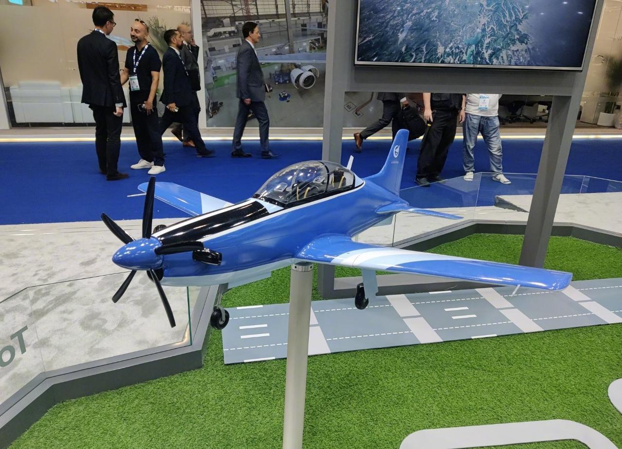 航空君航空科普超话首见航空工业的新型涡桨教练机！航空创作计划烽火问鼎计划​