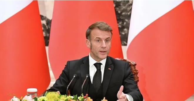 得寸进尺！马克龙这次来中国。主要想谈乌克兰的事。他提了个要求。希望中国