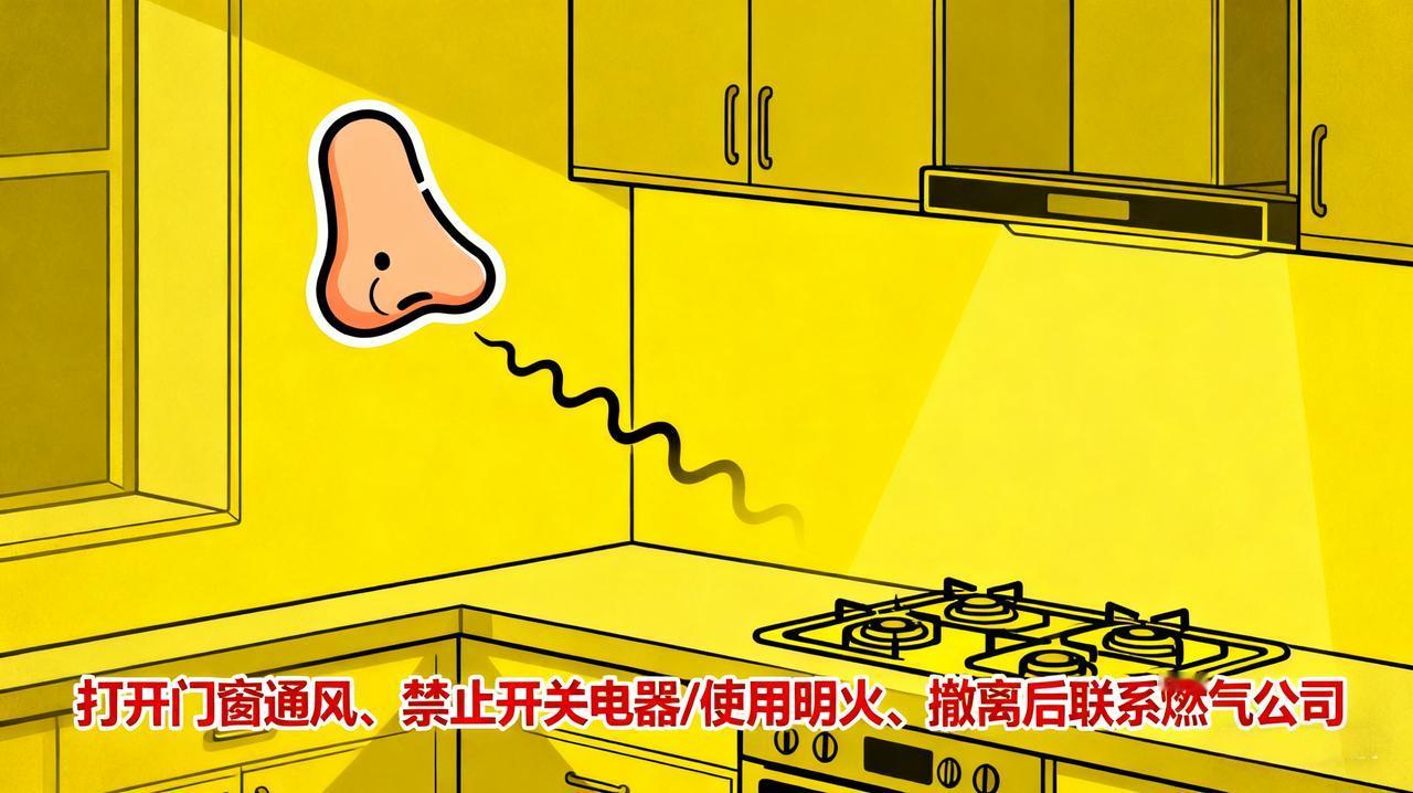 除了依靠嗅觉，你也可以留意听听家里的声音。如果燃气设备附近，或者管道经过的地方，