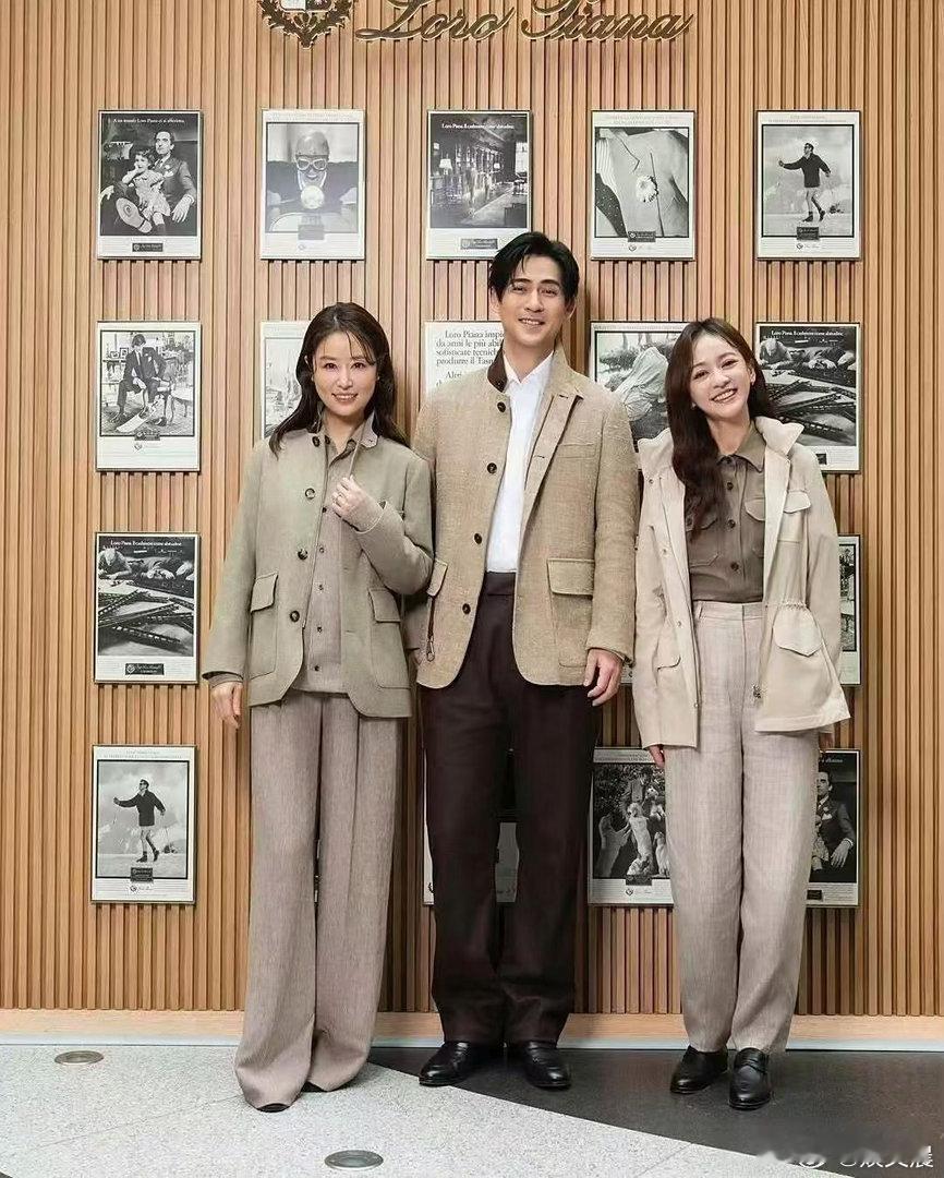 周渝民与林心如同框，岁月痕迹明显，两人都更显成熟了。