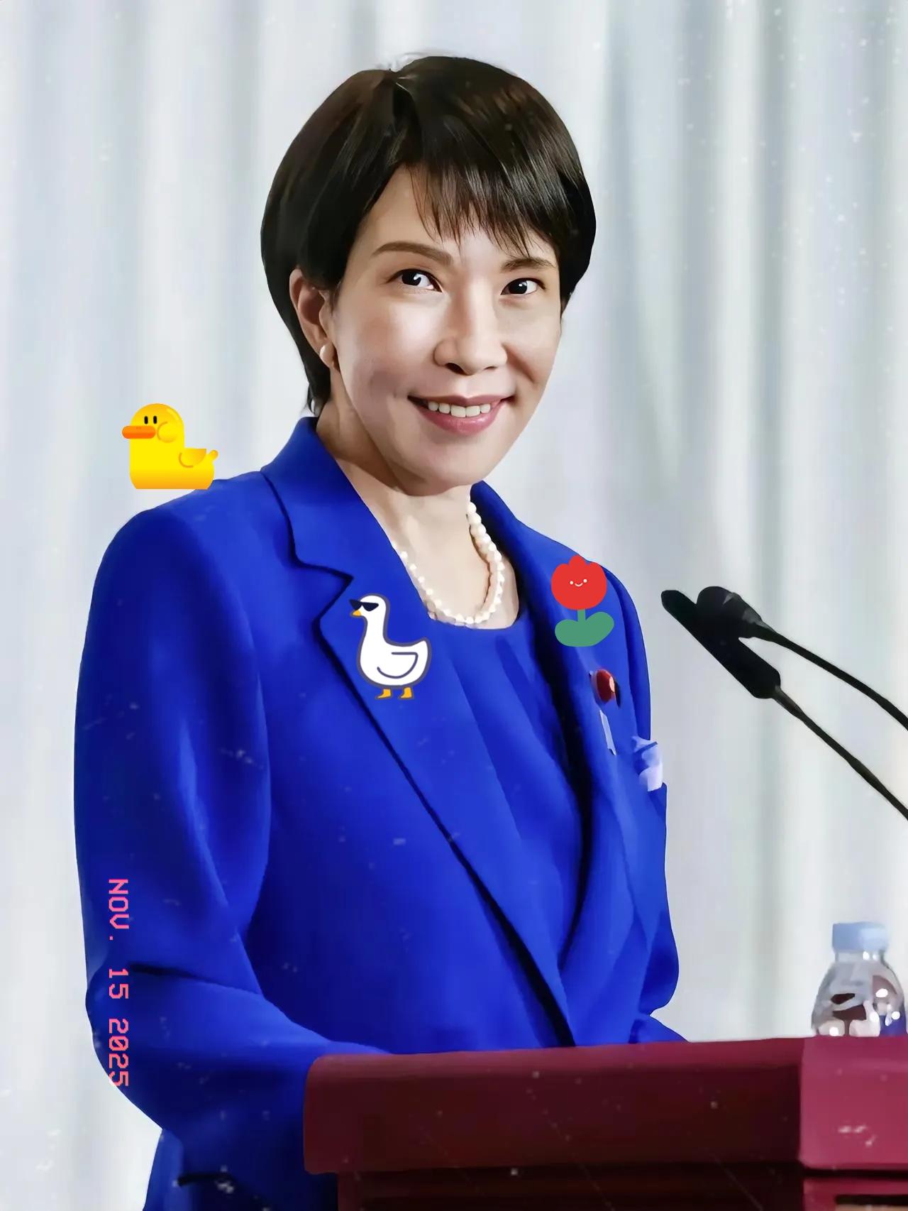 果然让我猜中日本突然宣布11月14日，日本国会大厦内发生了一场与众不同的抗