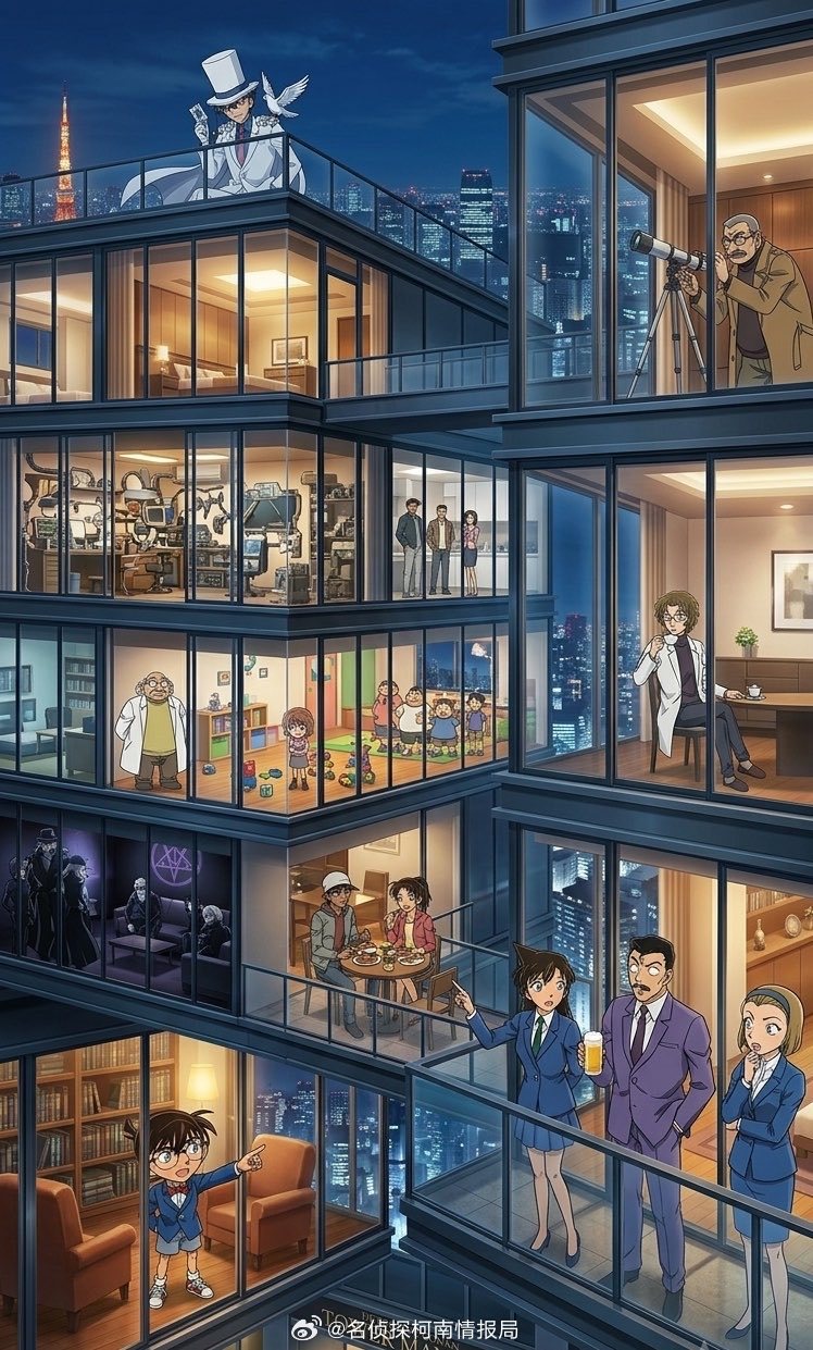 有兴趣入住这栋公寓吗名侦探柯南