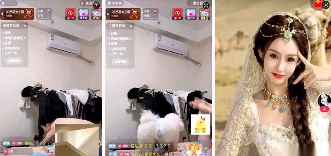 直播间黑屏了，但那个小小的绿灯，还亮着。就那么几秒钟，她以为自己“下班”了，回