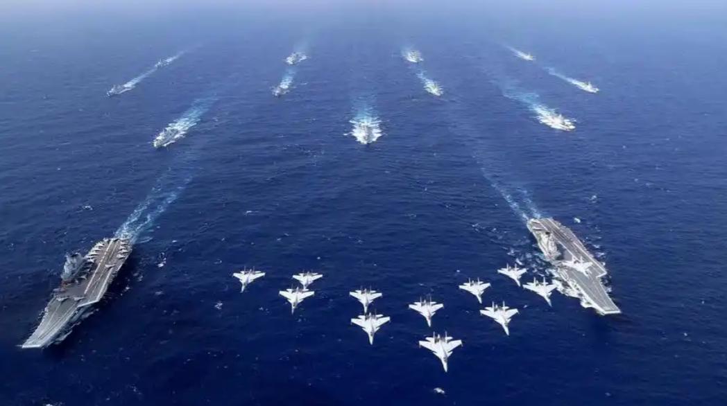 如果美日韩印越菲六国真的联手挑衅中国，别说赢了，光是这支“联合大军”一出现，整个