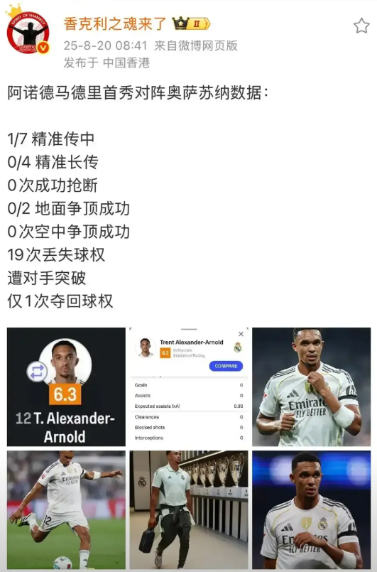 利物浦球迷关心的阿诺德西甲首秀，两个字水货！阿诺德确实是个人才，在利物浦拿高薪