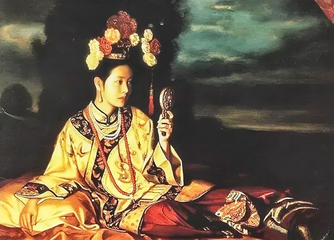 咸丰皇帝身体有点虚，后宫妃嫔不少，只生了两儿一女，次子当天生当天夭折。排行最