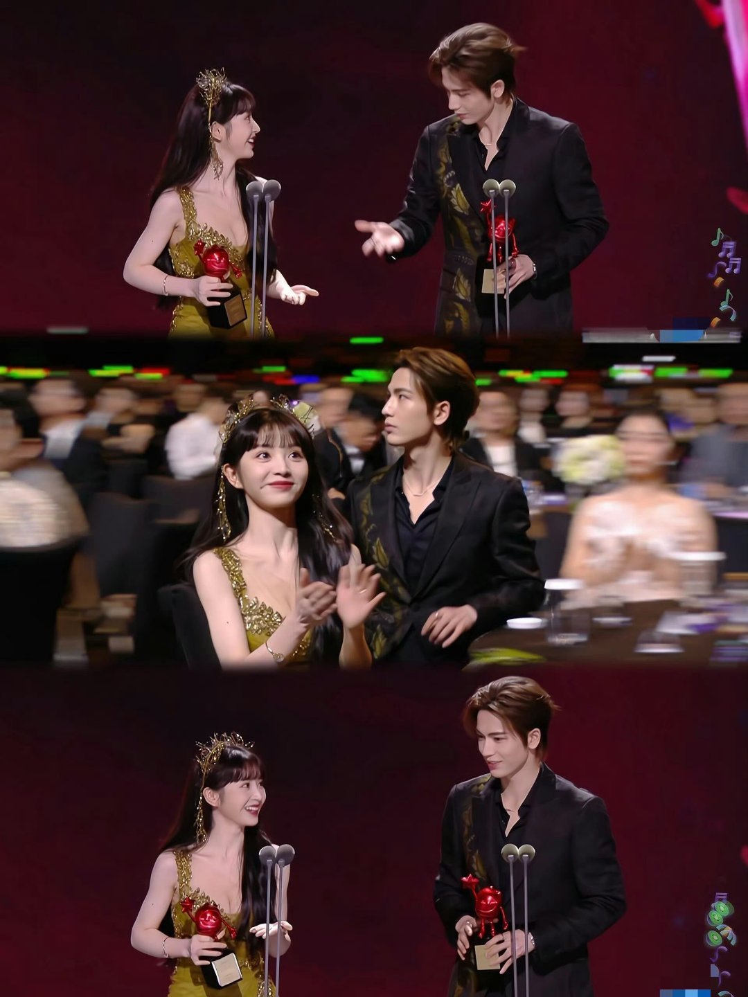 张凌赫田曦薇一张照片吊了我三年🤗3月6号让我们狠狠宠爱这个桃