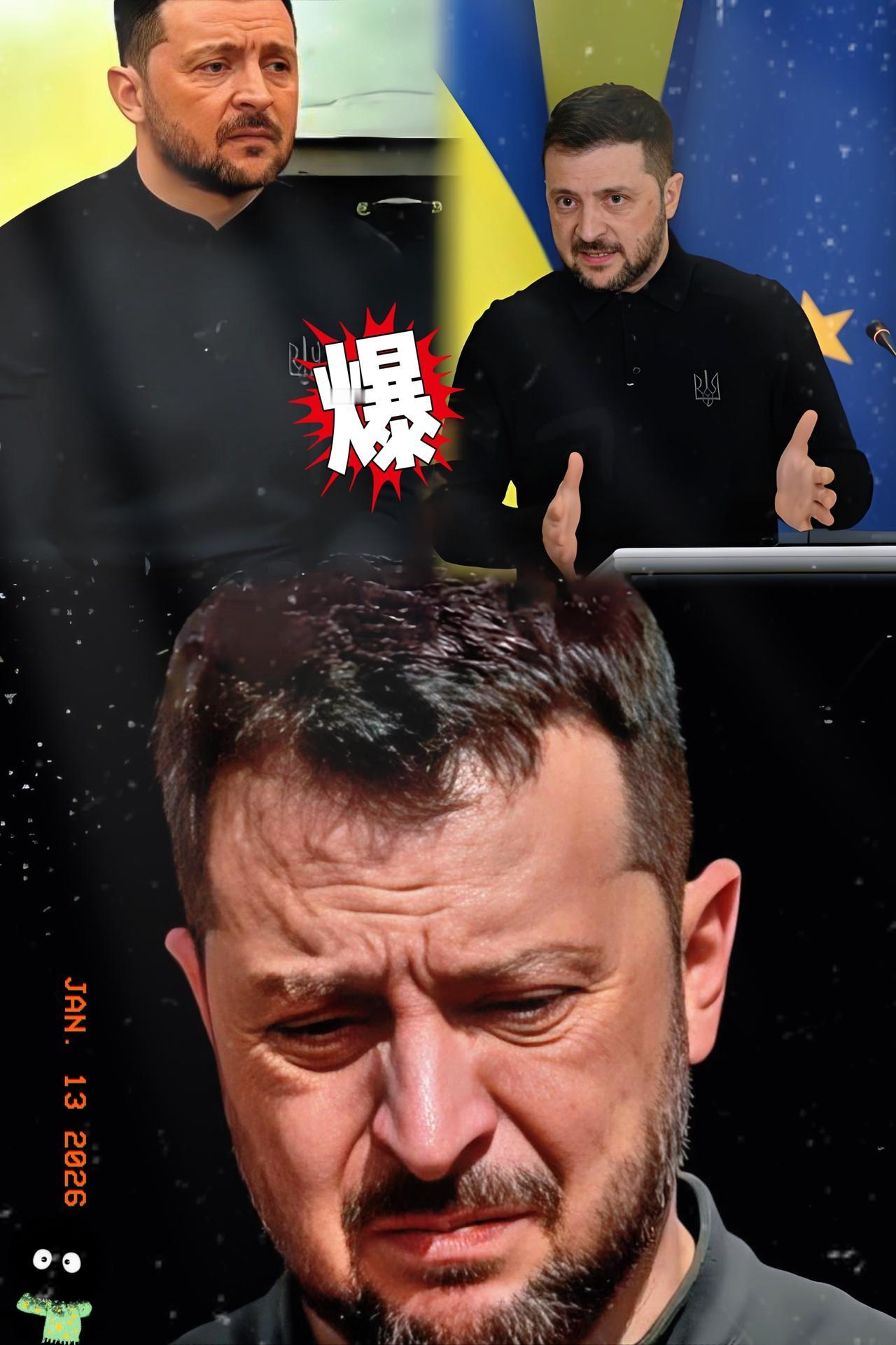 三年战死百万逃千万，北约梦碎！当泽连斯基宣布接受北约"拒乌"现实的瞬间，基