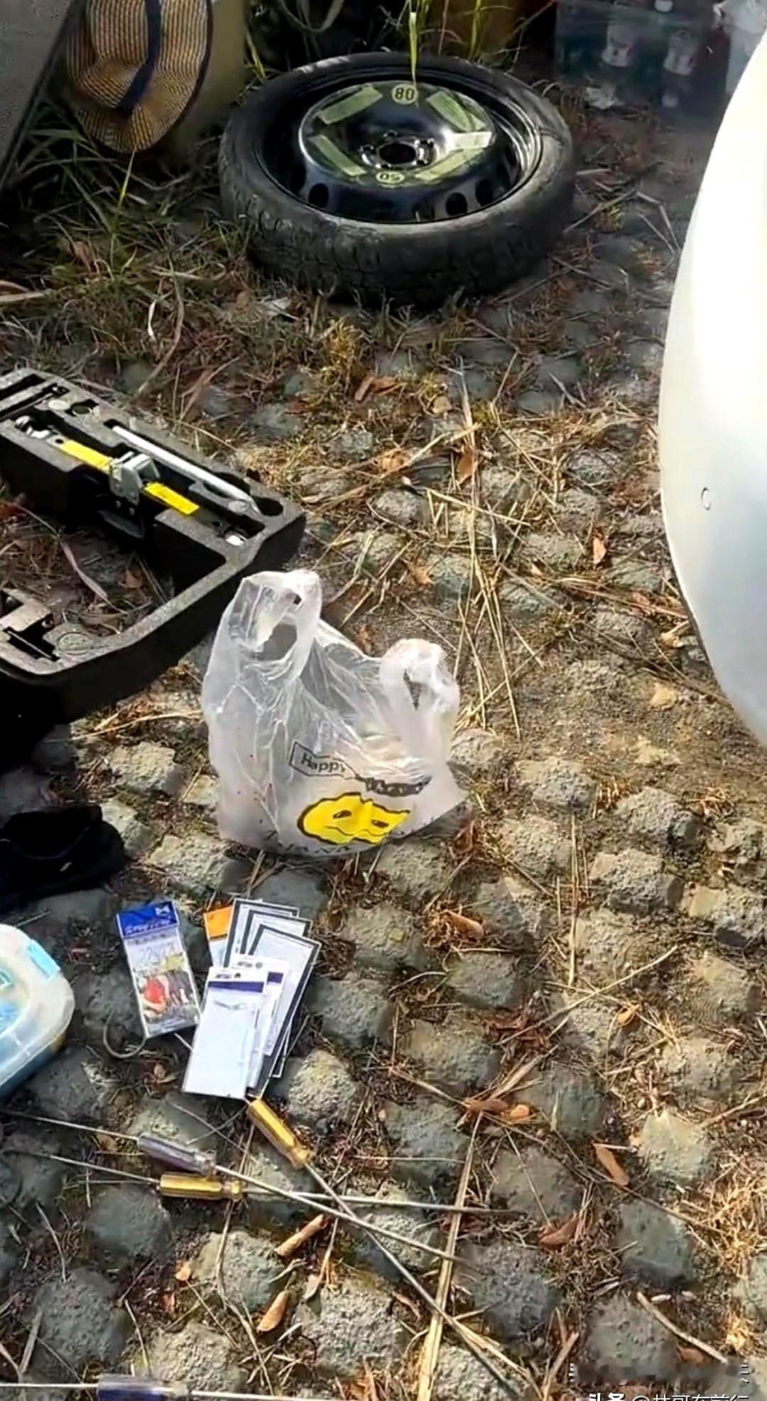 一掀后备箱，脑袋嗡的一下——徐州的谢先生，前一晚买了一斤青蚯蚓，塑料袋一系，顺手