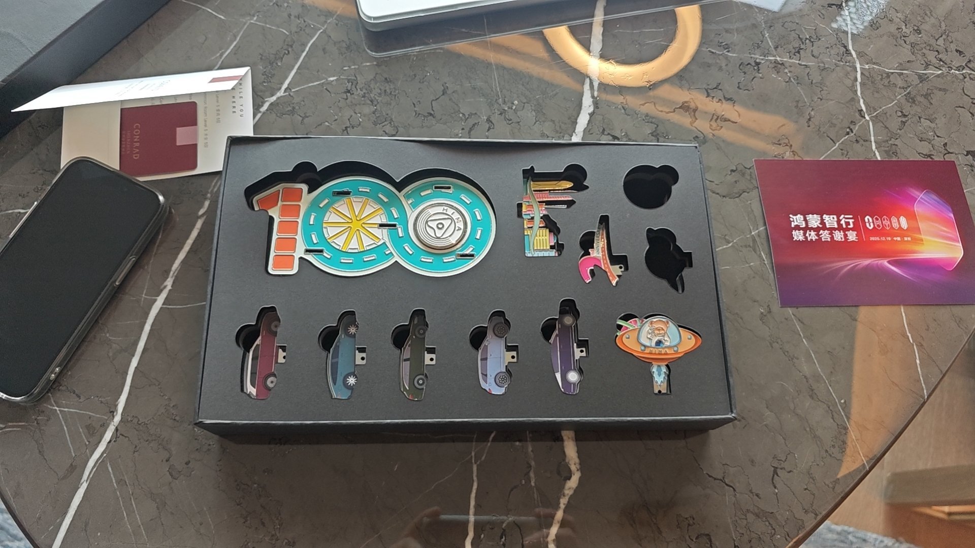 第二次参加鸿蒙答谢宴，没想到已经卖100万台了，从0-1最难，后面的路会越走越顺