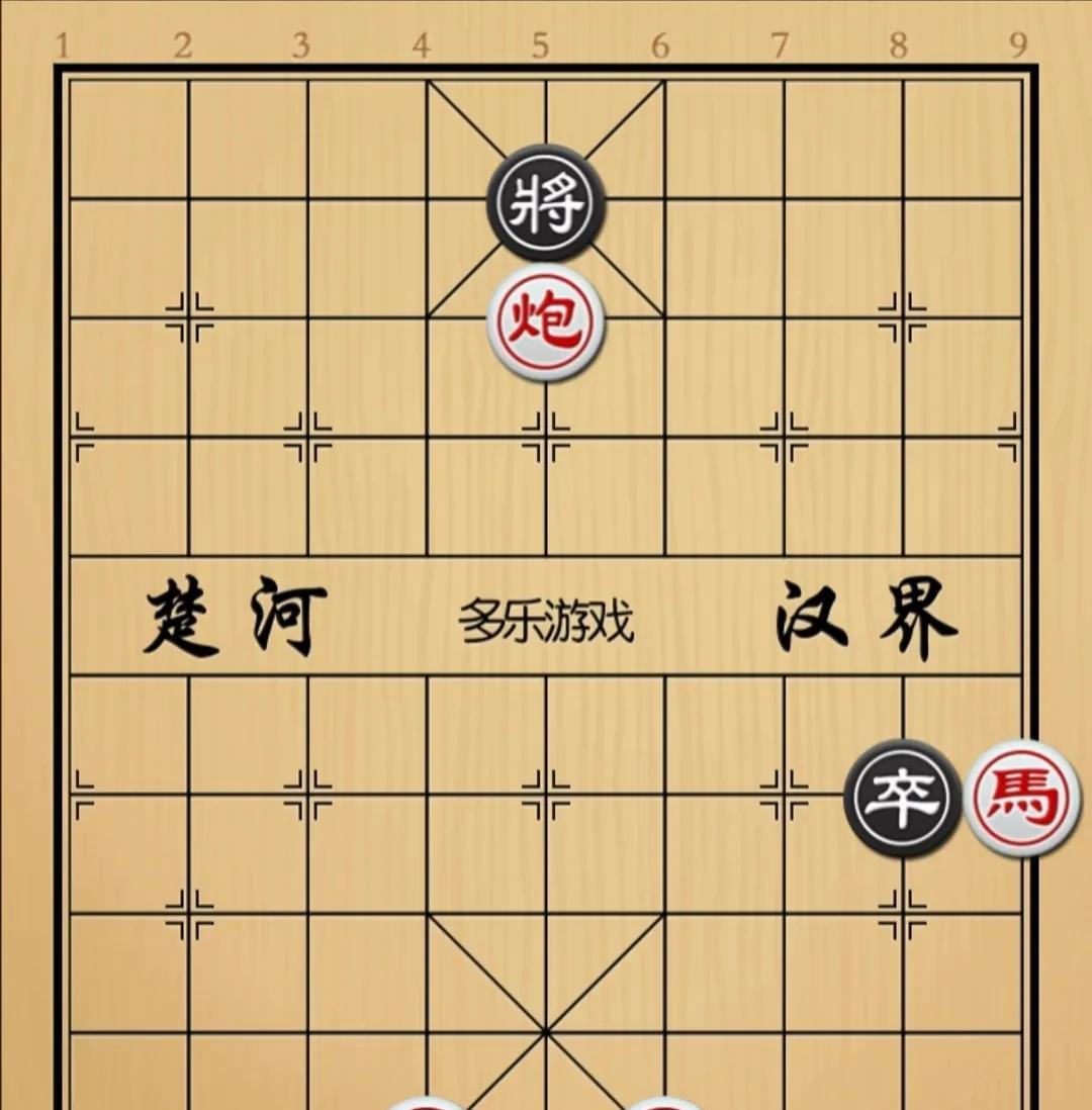 象棋：一个能跳一个能响该留跳的还是该留响的如图红先手！红方进攻子力只有傌炮