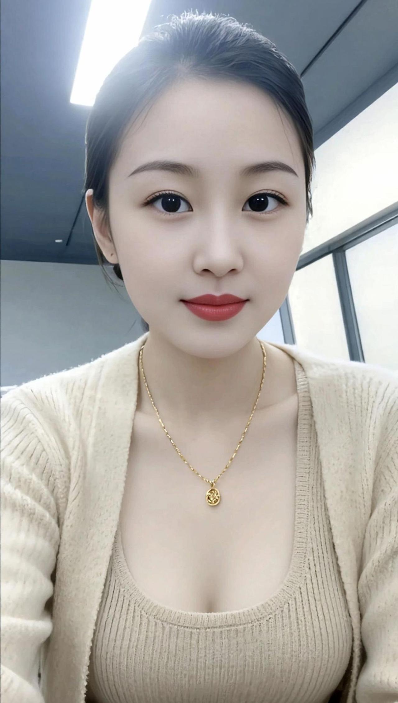 个性写真爱拍照的我跟风拍一个，自恋一下，原来我也这么美。AI浅柔自拍随变