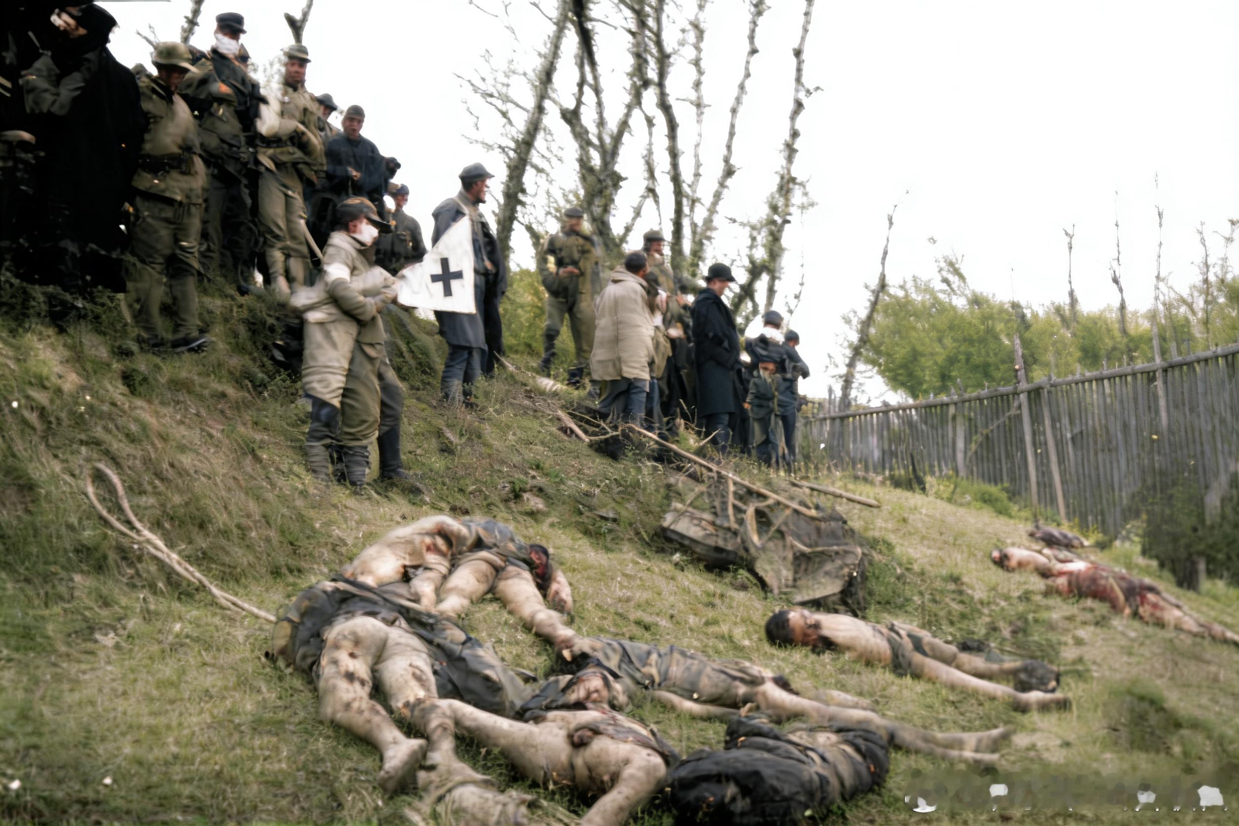 历史老照片长沙会战中现场观摩最好的的日本人