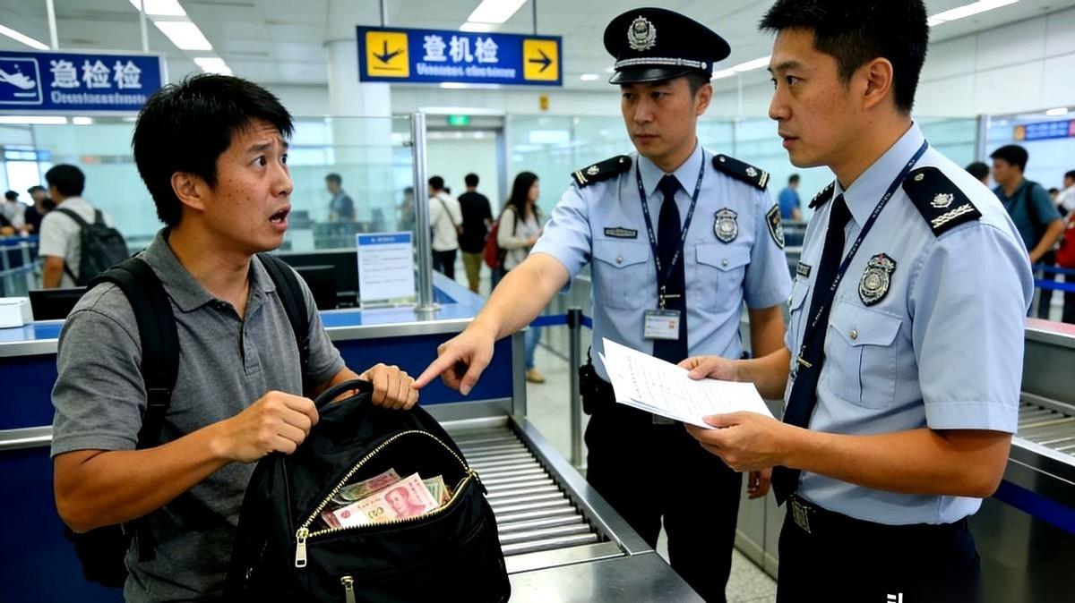 “我的钱！凭什么不让带？”凌晨，青茂口岸。一个男的嗓门，把整个大厅的安静都给撕