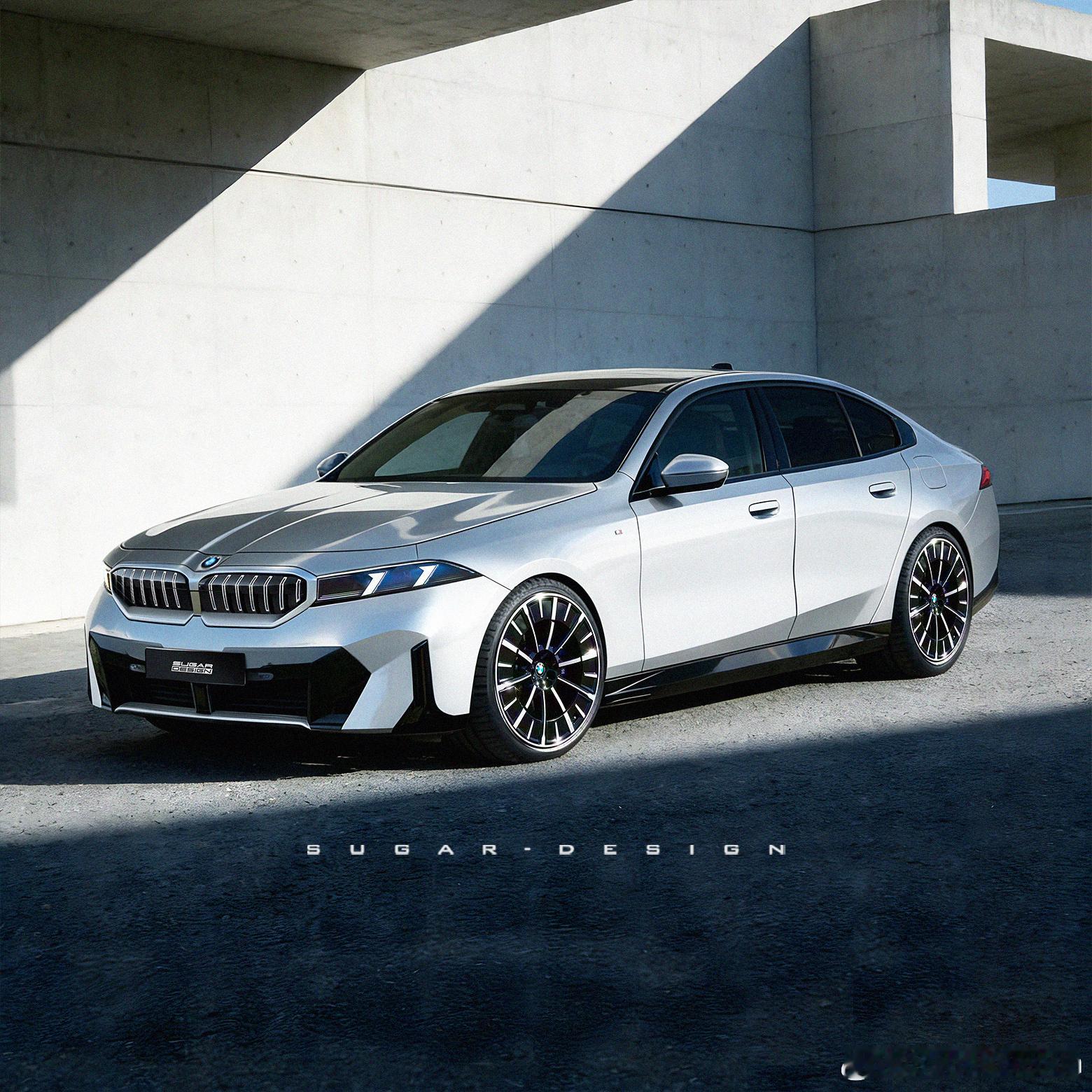 新车前沿预览我与汽车的日常更稳健的改款方案！宝马中期改款5系LCI新车预览！新