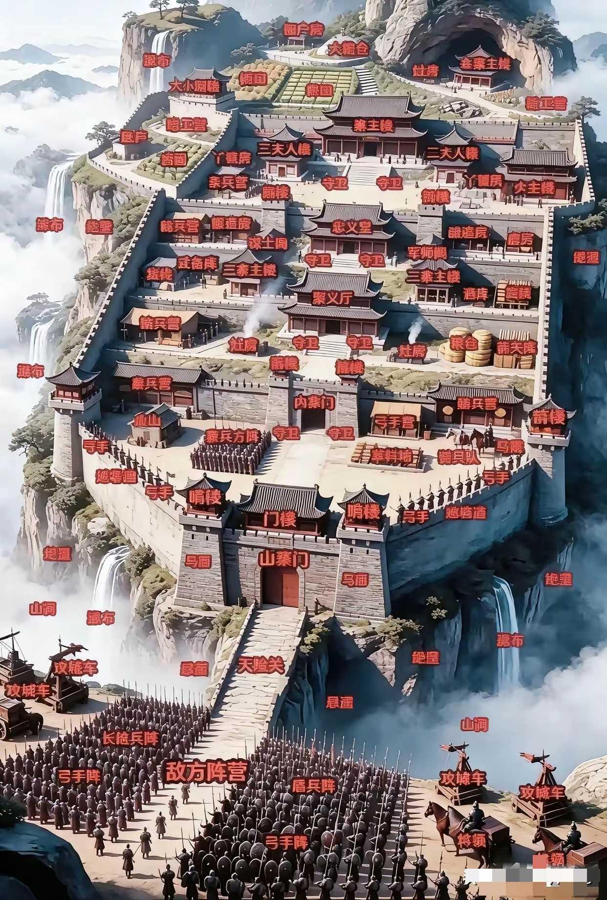这怎么打，就这一座桥一个门的！