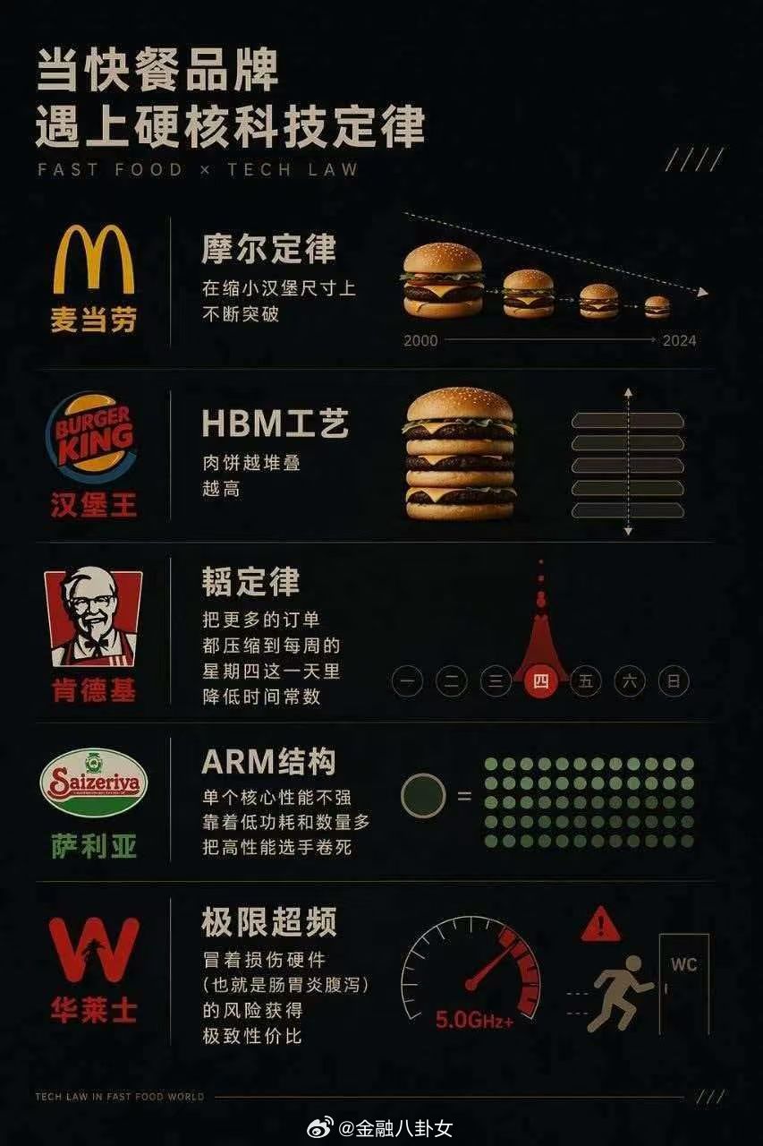 当快餐品牌遇上硬核科技定律