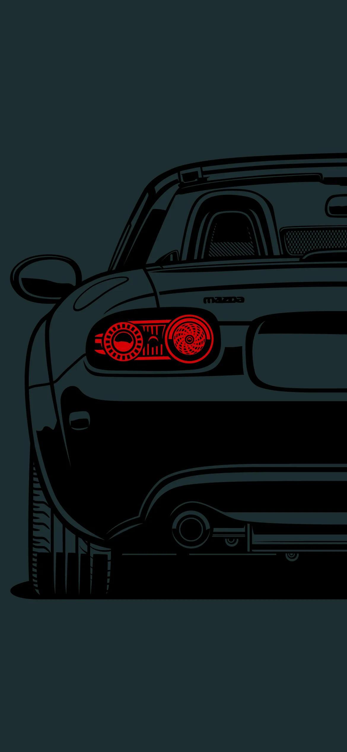 一天一张文艺照马自达尾灯合集～