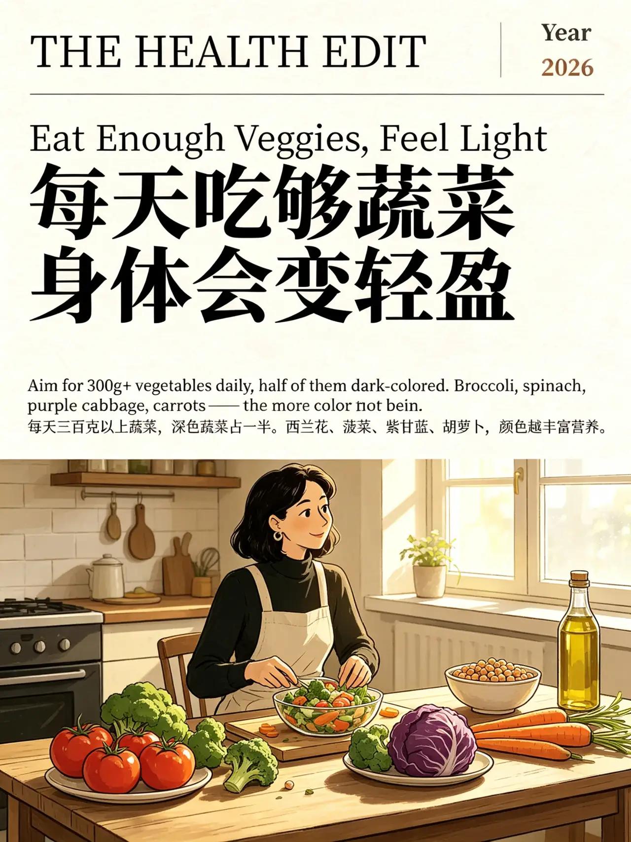 每餐不见绿就心慌？“绿叶菜焦虑症”正在拖垮你的免疫力最近，“绿叶菜焦虑症”