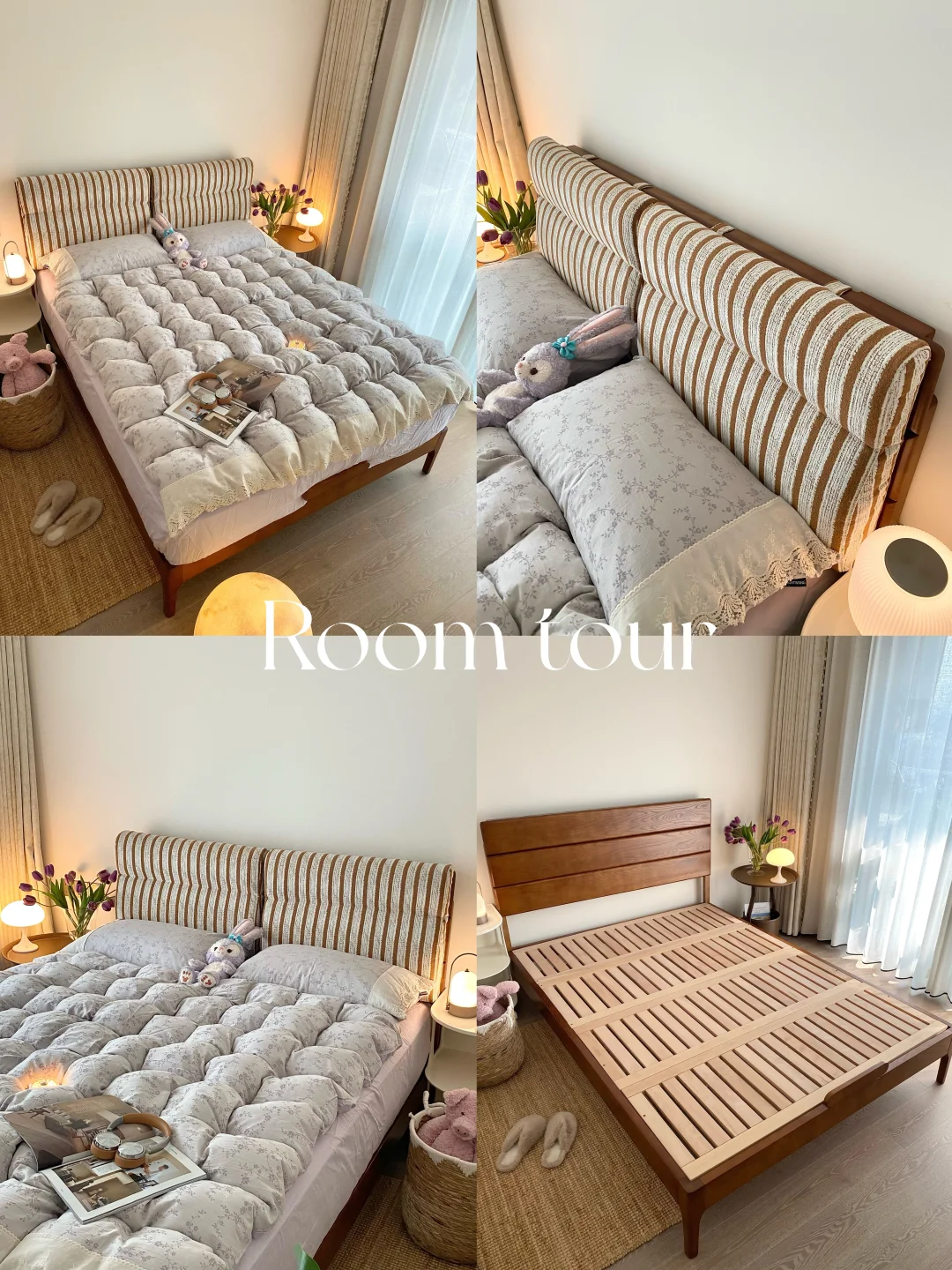 9m²小卧室好好睡，超薄实木床让空间翻倍！