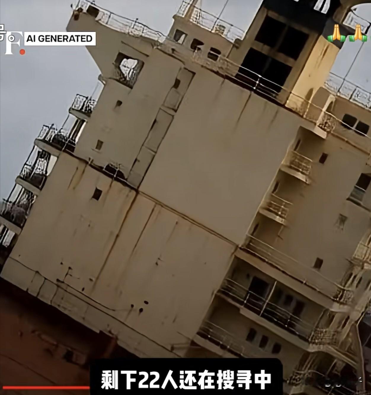 一艘7万吨货船在印度洋沉没，18位中国船员失联。8月24日，陕西的一位赵先生称