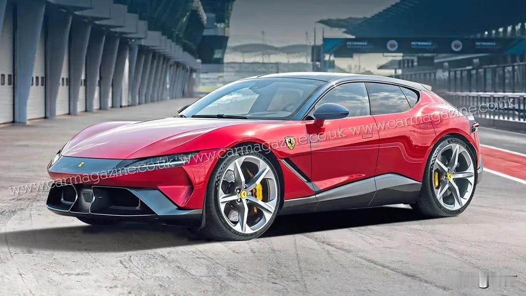 法拉利也弄电动车了！就在刚才，有人在法拉利的官方网站，看到他们发出来的，法拉