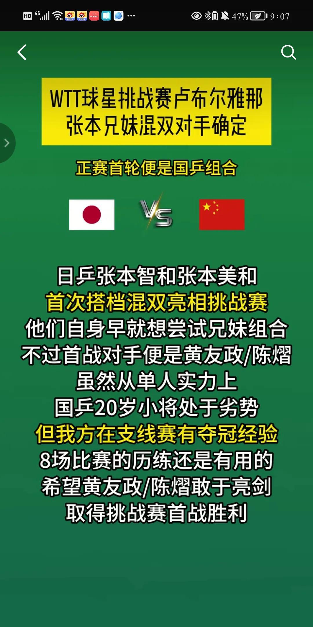 看这对阵感觉要倒下一半，除了女队，男队一大半。黄友政，五点打，六点十分也打，七点