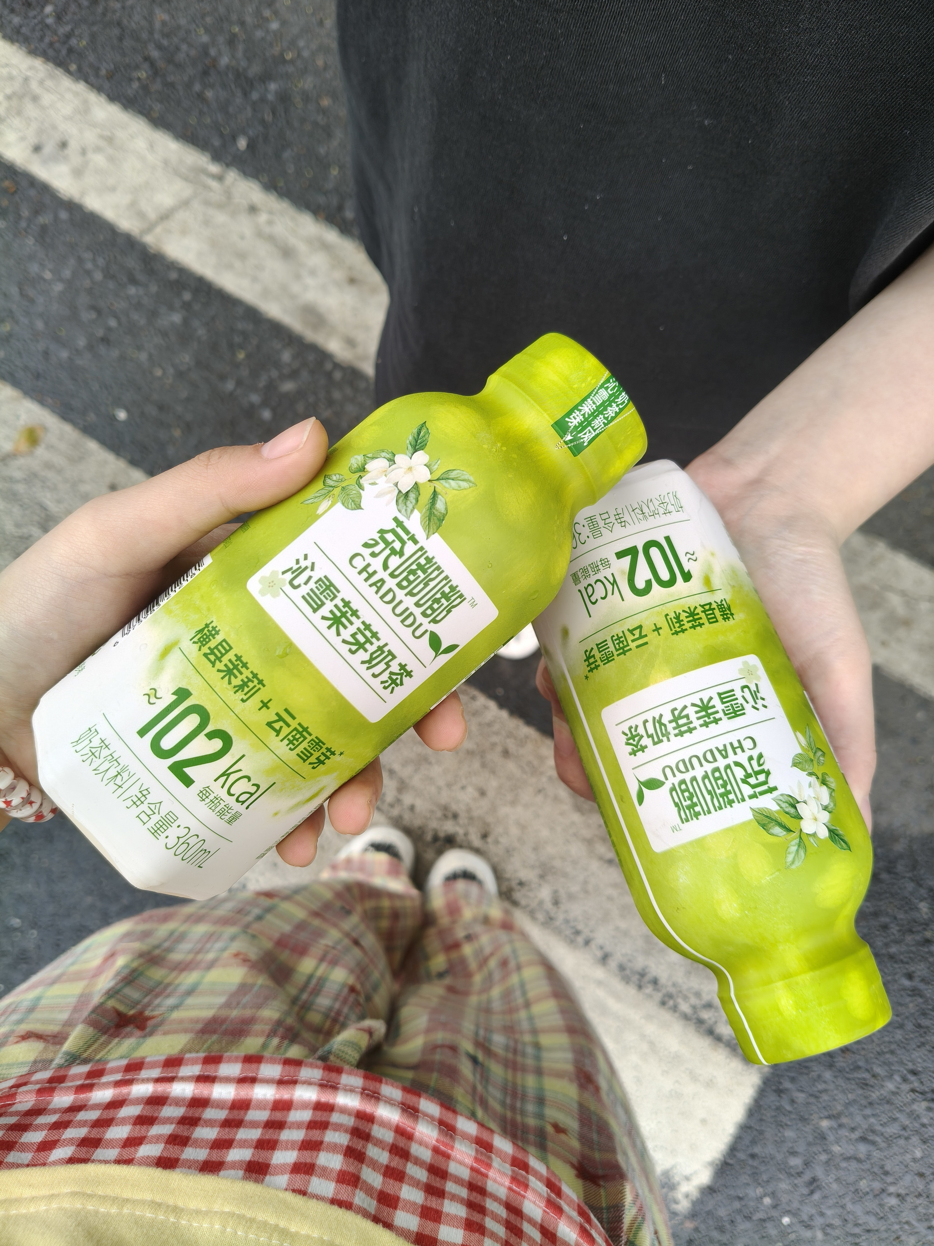 茶嘟嘟和小奶茉味道差不多低糖的阿萨姆也可以​​​