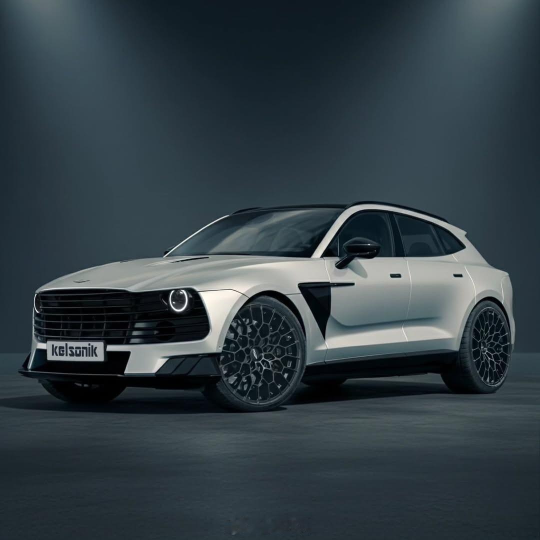 中期改款阿斯顿马丁DBX渲染图图1至图3为新车渲染图方案一，图4至图6为新车渲