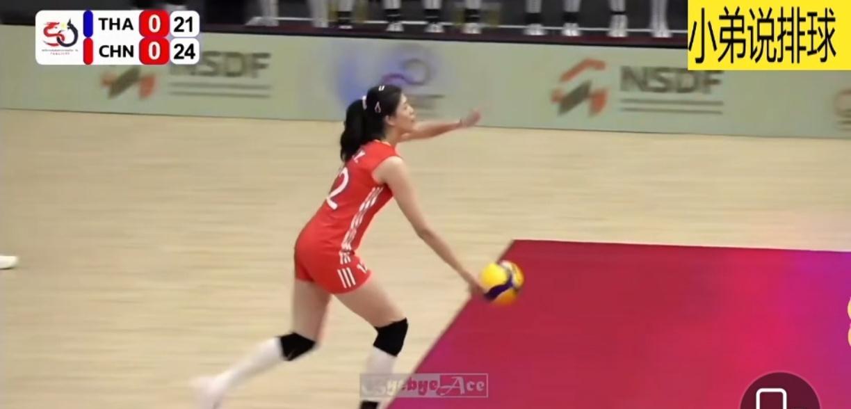 快讯:李盈莹首秀中泰女排热身赛第—局！比赛正在进行中……