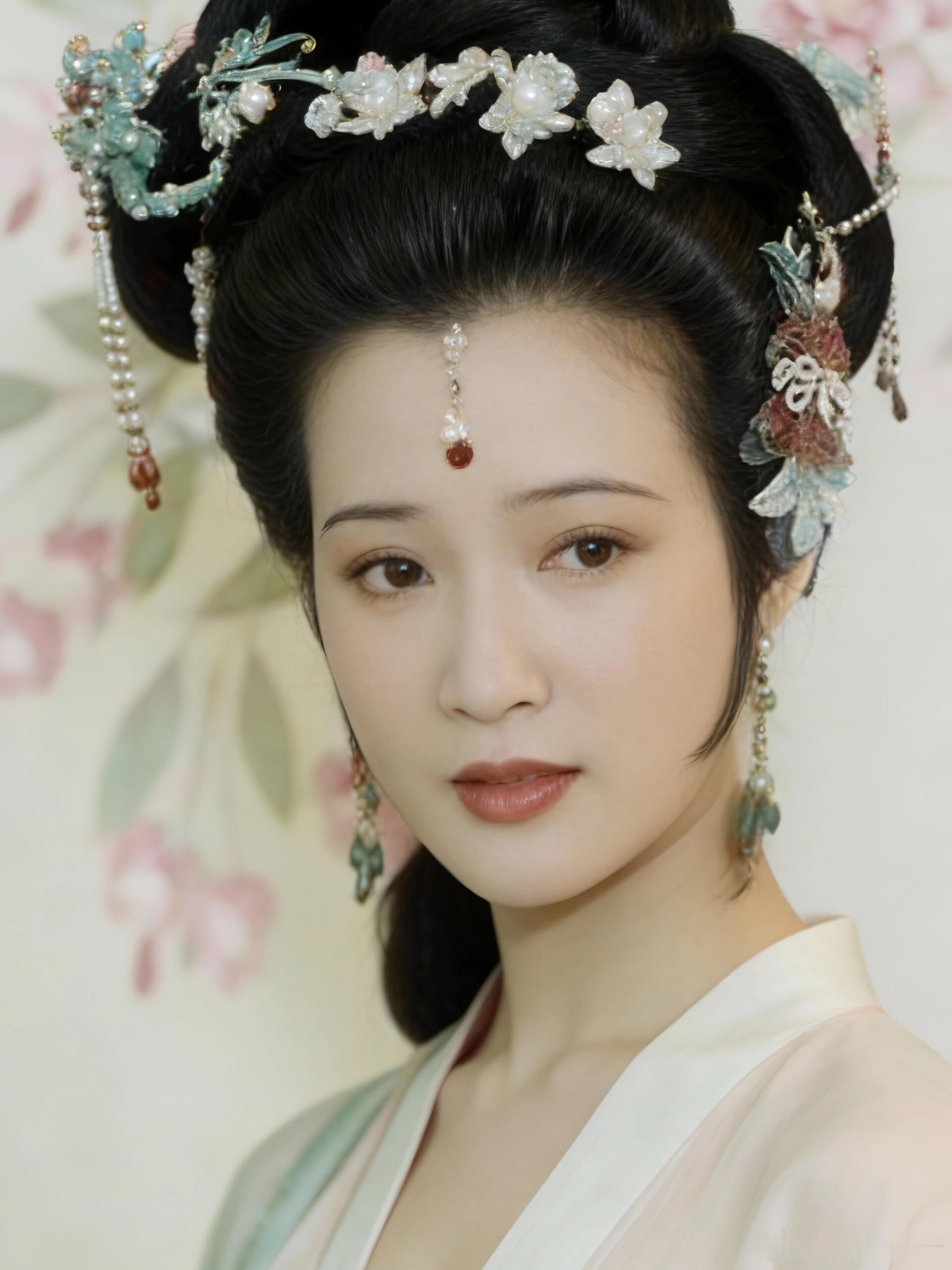 何晴真的是妥妥的古典美人代表，神态也好好～太可惜了！顺便问一下脑溢血还会遗传吗？