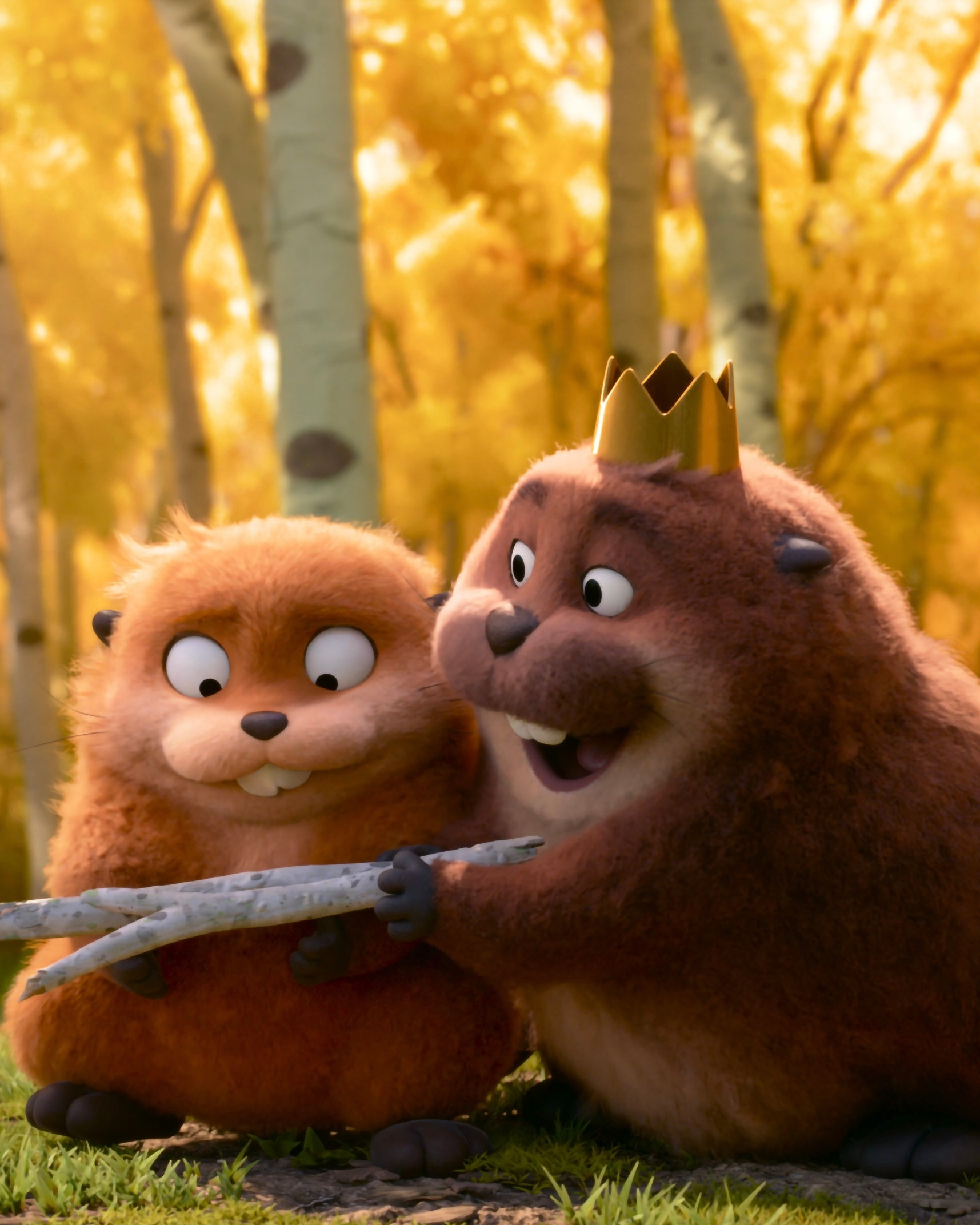 河狸变身计划开分这个春天都去看皮克斯原创新作《河狸变身计划》好吗！拒绝炒冷饭！