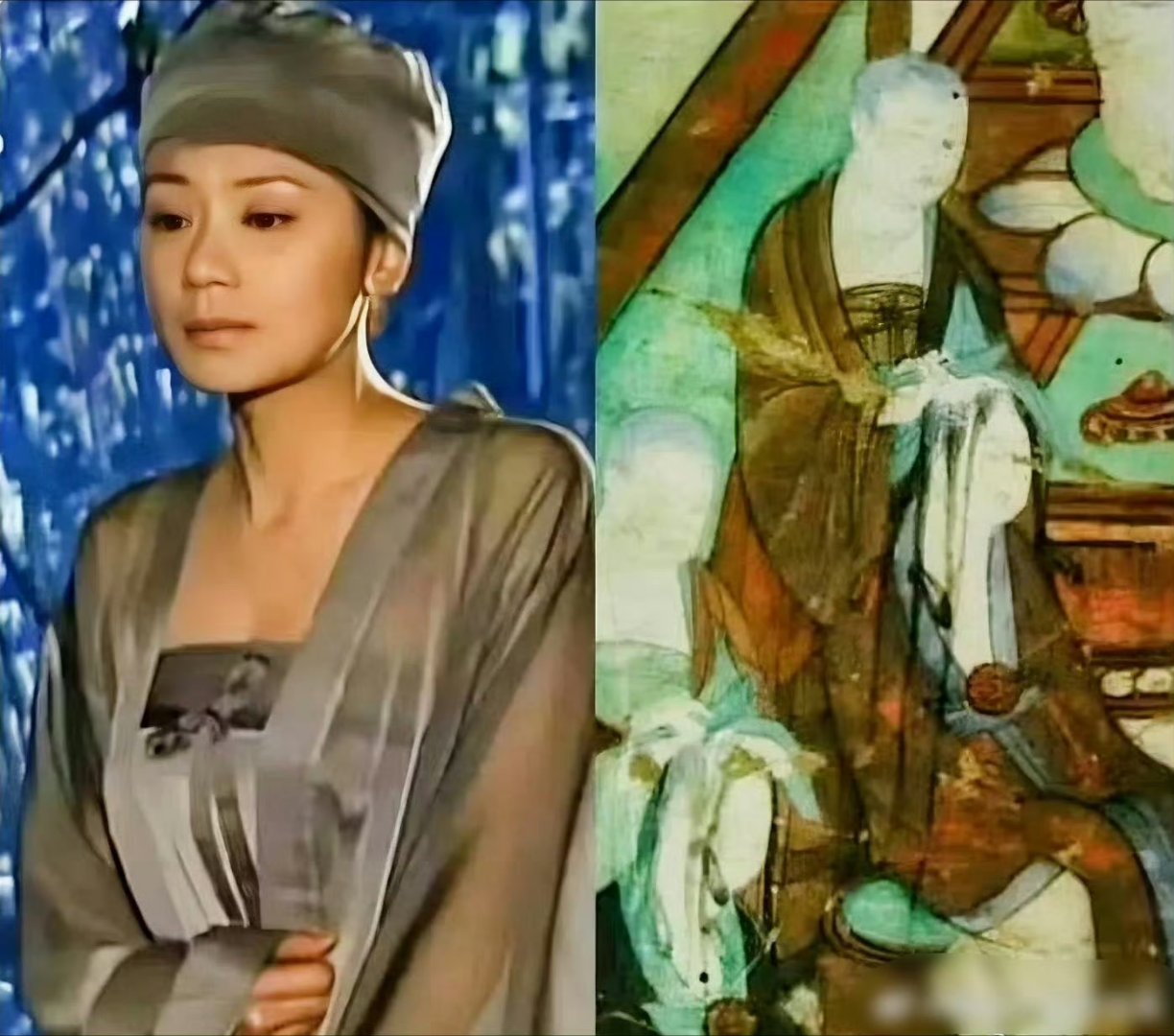 原来古人真的这么穿过，看来是我们错怪了贾静雯​​​