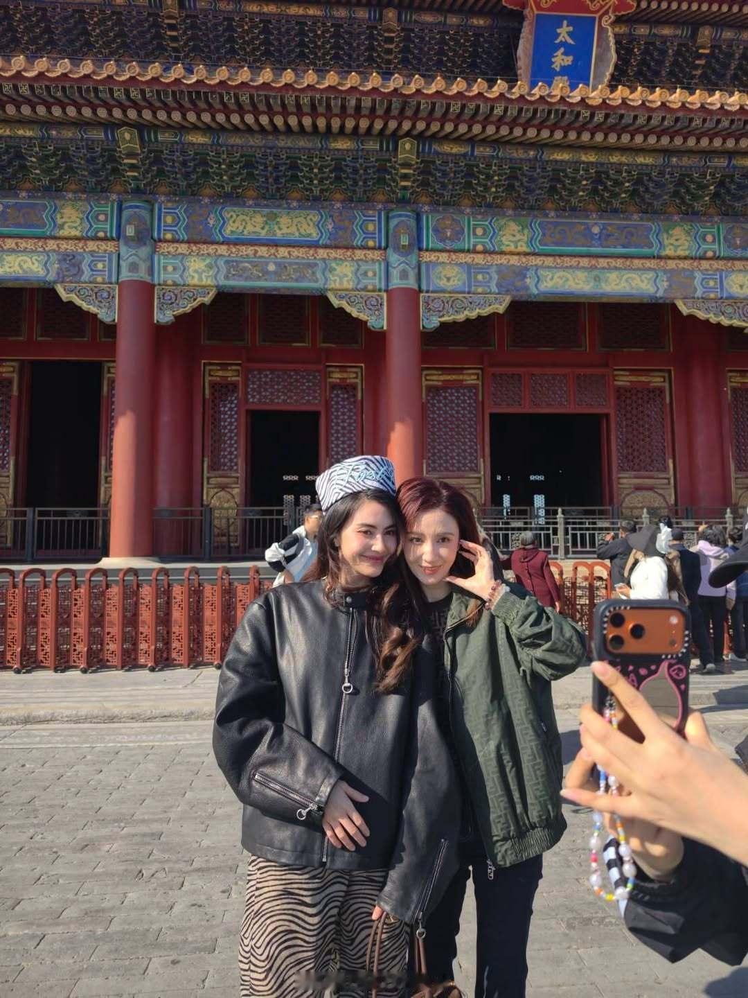 maidavikamaidavikah来北京了还去了故宫，鼓楼因为客串了