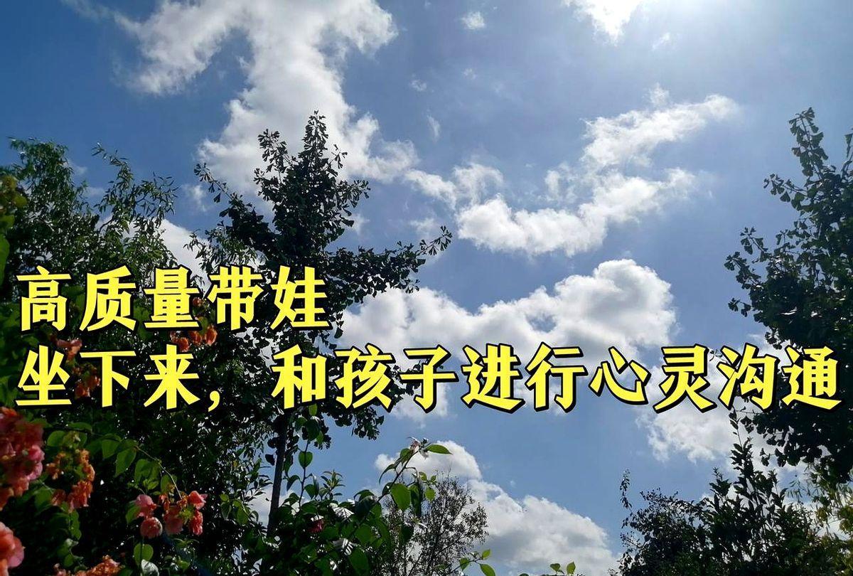 我曾经以为，高质量带娃是陪孩子上各种课、刷题、打卡。后来发现，真正改变我儿子的