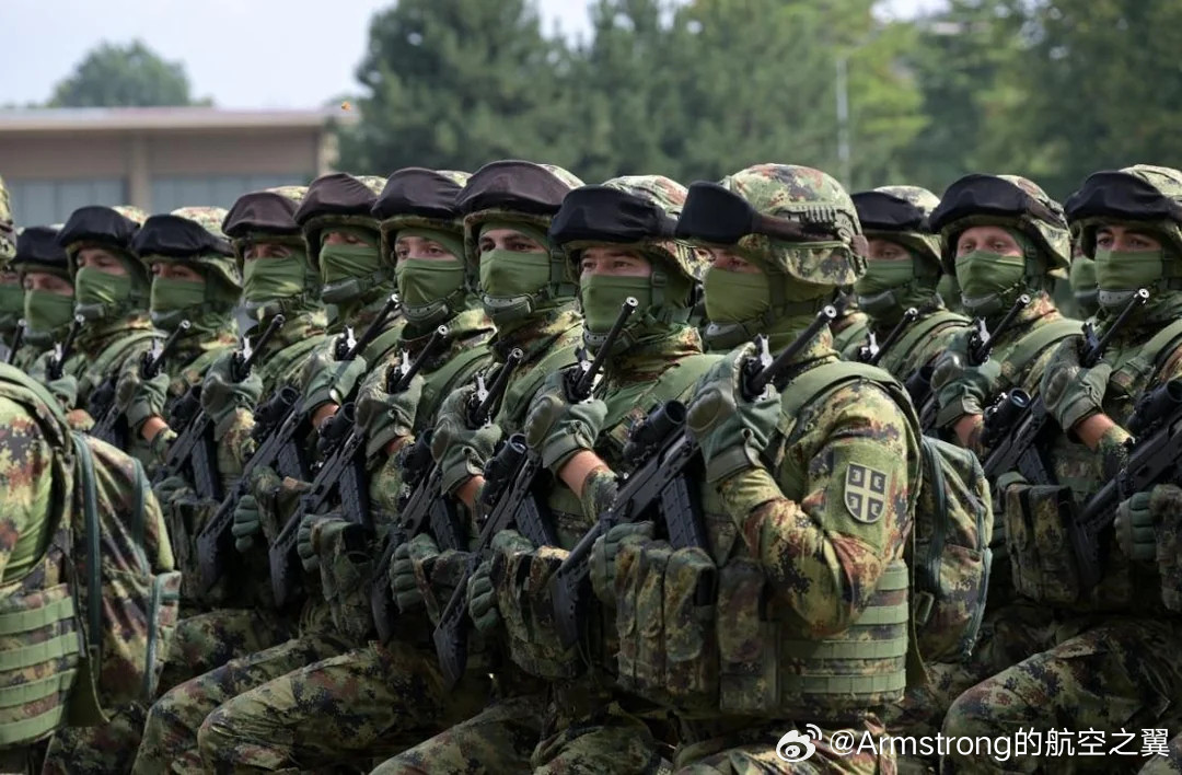 塞尔维亚“团结的力量”阅兵式彩排​​​