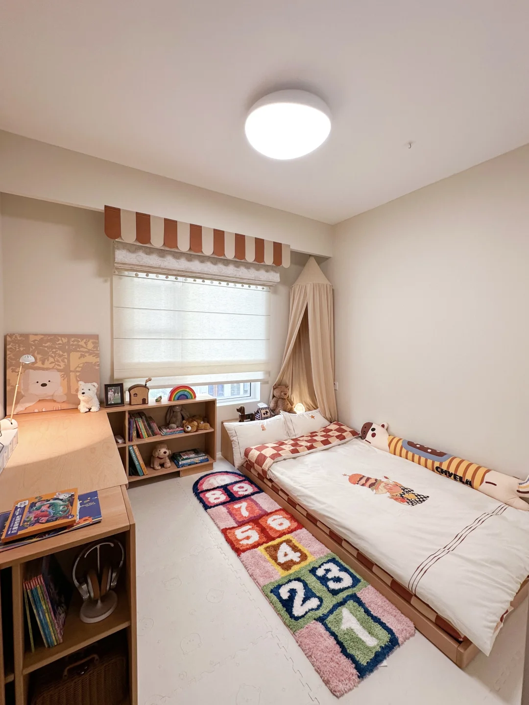 9平米成长型儿童房布置 小户型闭眼抄