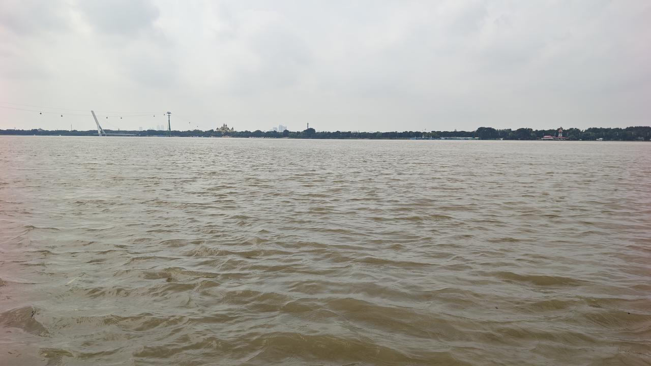 今年是不是要超过98年大洪水啊？原准备这两天上群力外滩湿地野餐，听说那边水大已经