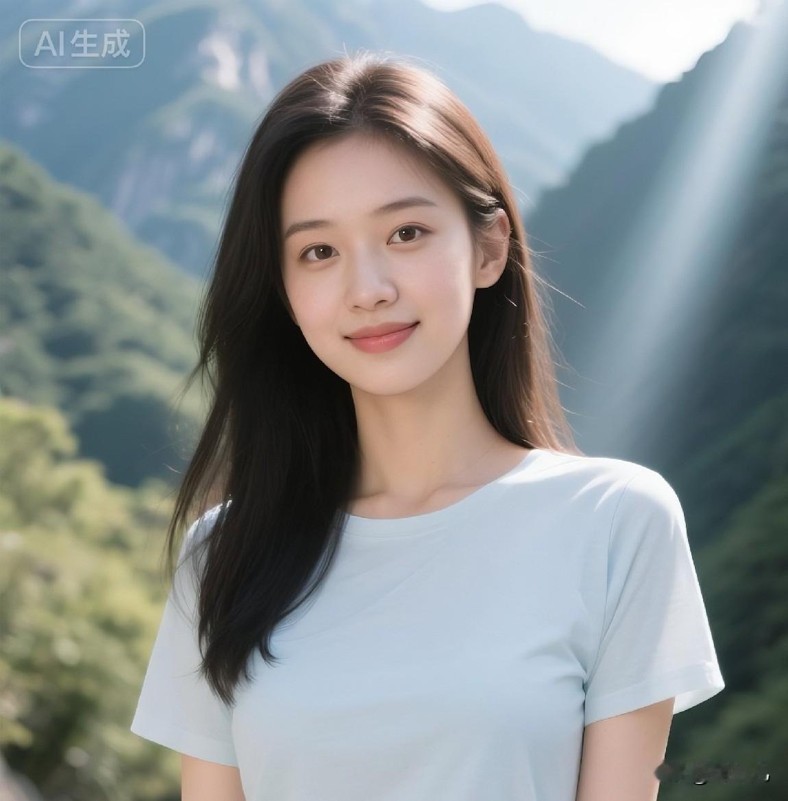 《悠然》青山溪水映天光，放下烦忧心自凉。莫被俗事缠身忙，人间最好是悠然。