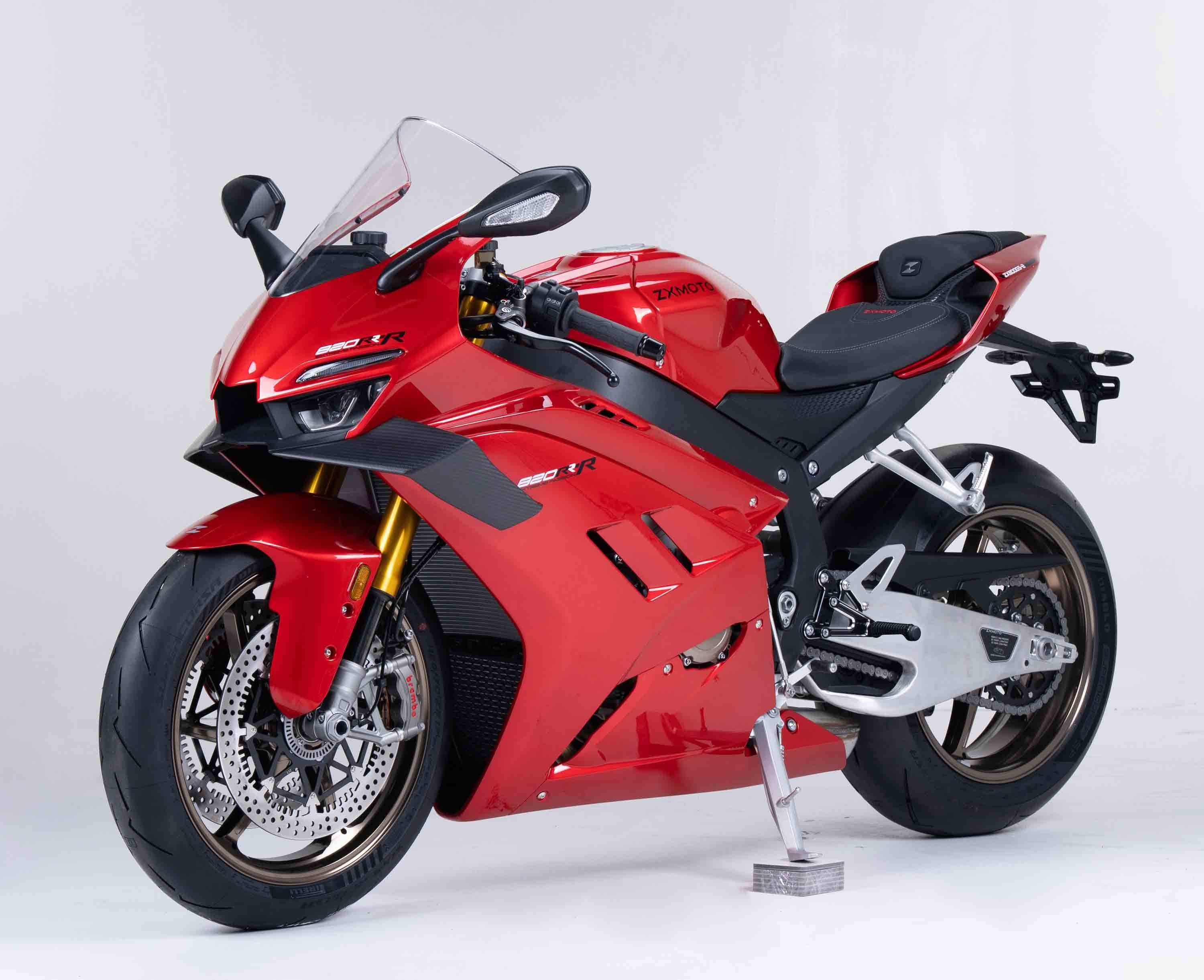 张雪机车申报了3款摩托车ZX800GS-2大名鼎鼎的张雪820RR高配搭载819