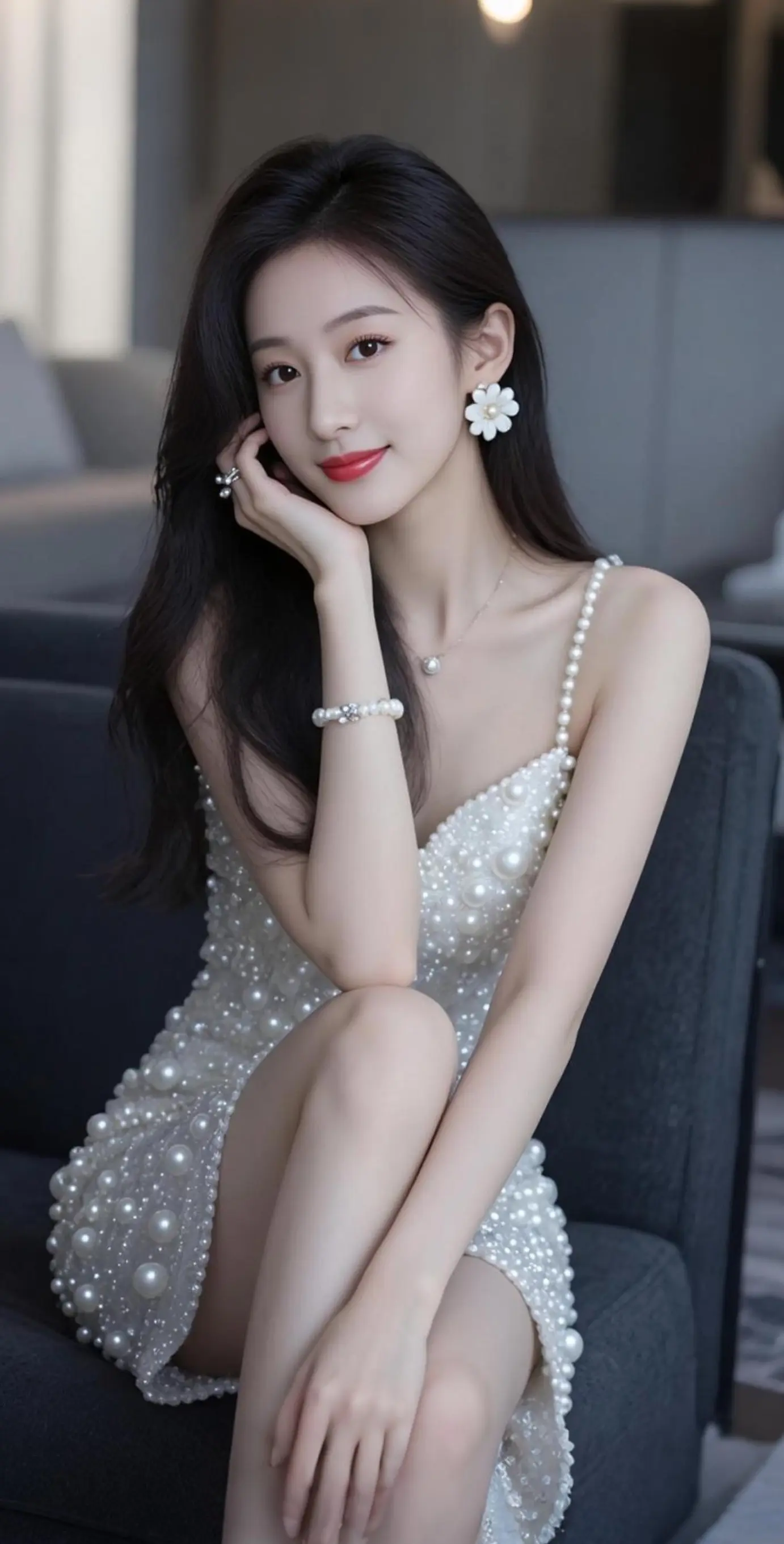 AI珍珠优雅写真 ai创作