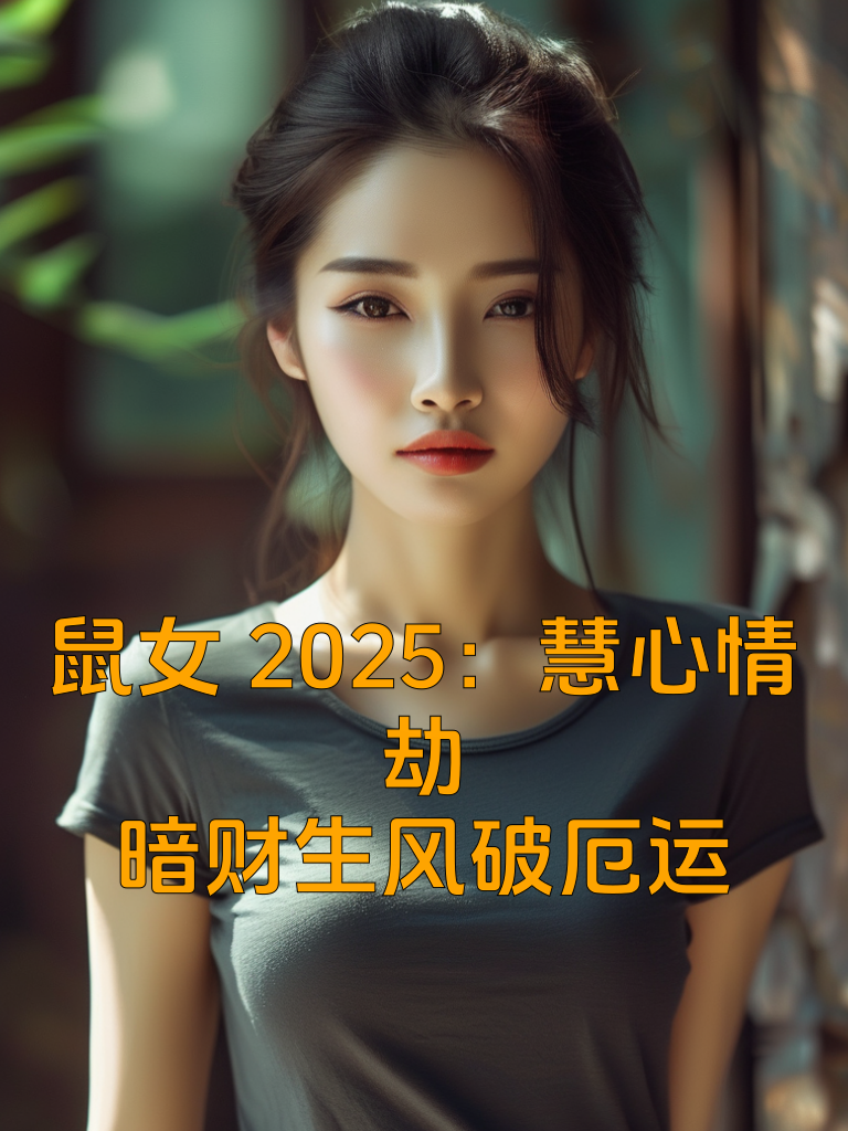 鼠女2025：慧心情劫，暗财生风破厄运