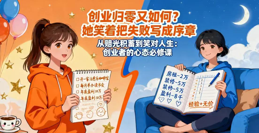 沈梦辰创业半年倒闭：赔光大学积蓄，笑谈“心疼到笑出声”一句“心疼到笑出声”