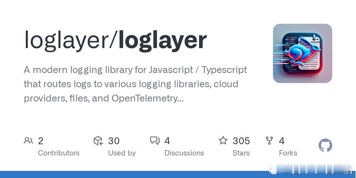 【[305星]LogLayer：一个现代化的JavaScript/TypeScr