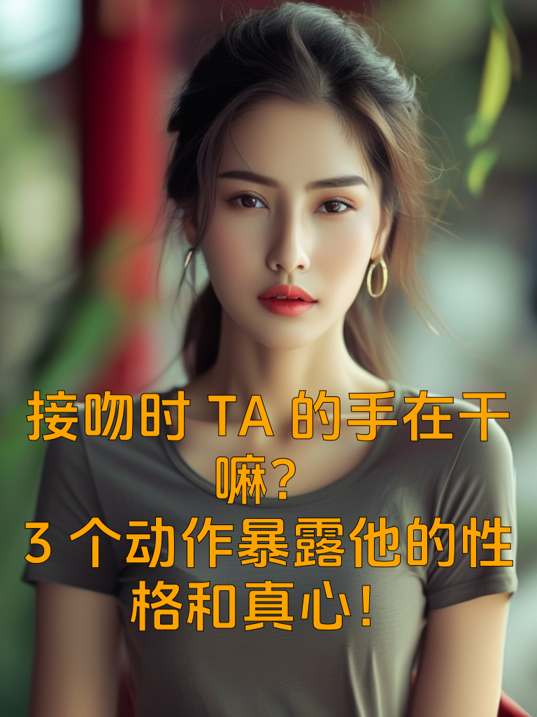接吻时TA的手在干嘛？3个动作暴露他的性格和真心！