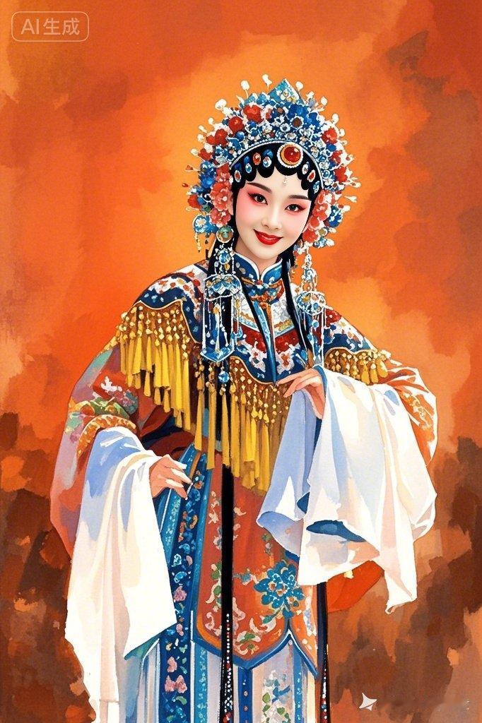 惊艳的国风美人，华丽服饰，惊艳了时光！